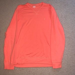 Brand new orange izod crewneck size medium fits like a large.